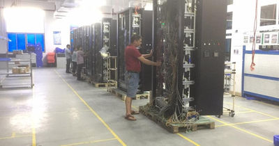 Shenzhen Daxin Intelligent Equipment Technology Co., Ltd línea de producción de fábrica