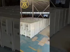 El gabinete exterior está esperando el embalaje