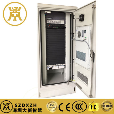 Cabinetes de telecomunicaciones al aire libre personalizados Caja de distribución de energía contra robo con refrigeración