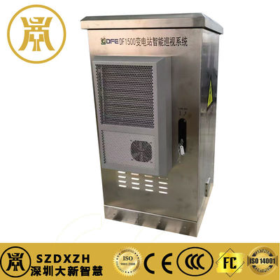 Cabinet de telecomunicaciones exteriores de acero inoxidable IP55 Cabinet de telecomunicaciones al aire libre con ac