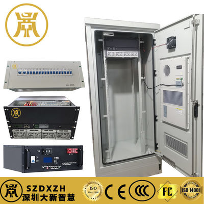 IP55 gabinete de telecomunicaciones al aire libre cubierta completa de comunicaciones al aire libre anti robo