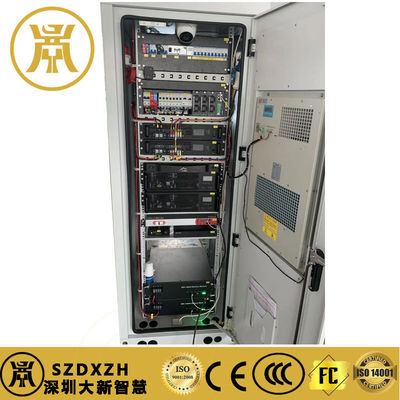 Cabinete exterior IP55 integrado 20U - 40U Recinto de distribución de energía para la industria de telecomunicaciones