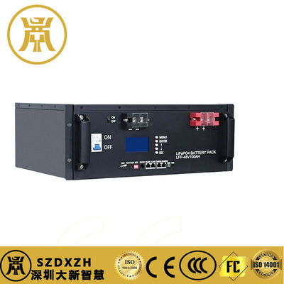 OEM Batería de hierro de litio de 48V 100AH Batería de almacenamiento de energía embebida