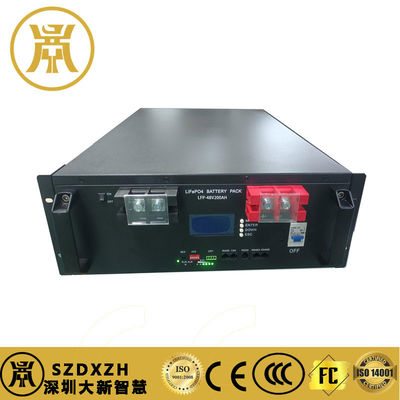 IP20 Batería de litio hierro fosfato 150AH montaje de bastidor 48v Batería incorporada en ventilación