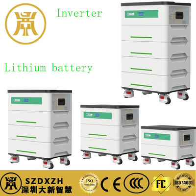 Batería de iones de litio acumulable de 5kW Batería de almacenamiento fotovoltaico personalizada Blanco para el hogar